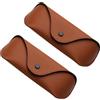 2 Pcs Eyewear Protector Protective Pouch Custodia Morbida Occhiali Per