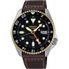 SEIKO 5 Sport GMT SSK036 Orologio Automatico Uomo Bracciale Pelle