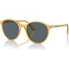 Persol 3350S 53 204/R5 Occhiali Sole Miele/Blu