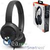 JBL TUNE 500 T500 CUFFIE CON FILO ON-EAR JACK 3.5" CON COMANDI E MICROFONO NERO