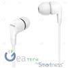 PHILIPS TAE1105 CUFFIE IN-EAR CON FILO JACK 3.5 AURICOLARE TELECOMANDO BIANCO