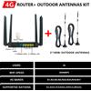Does not apply OPTFOCUS 4G LTE Router Modem Connettore SMA per Antenne Esterne 4G WIFI SIM Card