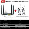 Does not apply OPTFOCUS 4G LTE Router Modem Connettore SMA per Antenne Esterne 4G WIFI SIM Card