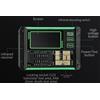 LCR AR1 Tester Transistor con Design Compatto 6,2x9x3,2cm per Uso Tecnico