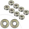 Cuscinetti Skate Elettrico Auto Roller Scooter Argento Skateboard Ruota 10g