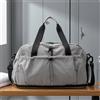 Borsone Espandibile Nero Duffel Bag Pieghevole per Sport