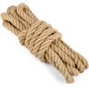 Neerow Corda di canapa, 20 mm, 5 m, corda di iuta naturale, corda di iuta per giardino,