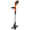 BLACK+DECKER Black & Decker STC1840EPC decespugliatore e tagliabordi 30 cm Batteria Nero, Ara