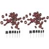 No Jumbo 102 PZ Drum Sanding Kit - Adatto A - Include Mandrino di Gom7835