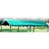 TOP COPERTURA PER GAZEBO CARPORT 3X4 MT RETTANGOLARE TELO 390x313 CM VERDE