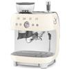 Smeg Macchina caffè espresso 1650W 50 STYLE Panna EGF03CREU