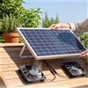 Pannello Solare 30W 335x200x15mm con Doppia Ventilatore per Uso Serra e Lavander