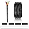 ENERJOUR 18 AWG 6 x 0,75 mm² 6 fili cavo 7,62 metri, 18 AWG 6 fili in rame stagnato, PVC