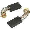 vhbw 2 Spazzole carbone per Bosch GWS 10-125 (3 601 H21 800)