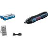 Bosch Professional avvitatore a batteria Bosch GO 3 incl. set di bit da 8 pezzi,