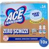 Ace 10x Bundle Candeggina Tabs 14 Pezzi Ace Classica Profumata Made In Italy