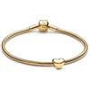 Pandora Set Di Inizio Bracciale Da Donna Color Oro Mini Cuore 21537