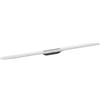 hansgrohe RainDrain Flex - set di canalina doccia accorciabile, canale di drenaggio 1200 mm, scarico a pavimento della doccia, bianco opaco