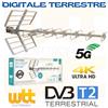 Wttelettronica Antenna Tv Esterna Digitale Terrestre Direttiva Alto Guadagno