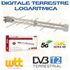 Metronic ANTENNA TV DVB T2 LOGARITMICA 16 ELEMENTI DIGITALE TERRESTRE 12 dBi