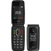 Gigaset GL795 7,11 cm (2.8") 142 g Nero Telefono per anziani