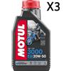 Motul 3000 20W50 Road V-Twin MA2 Jaso T903 Olio Motore moto Minerale 3 Litri