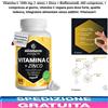 Vitamaze® Integratore Vitamina C 1000 mg (1 anno) + Zinco + Bioflavonoidi, 360 cps