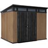 Keter Casetta da Giardino Pent 9x7 Venetian 227 x 218 x 226H cm