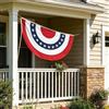 Bandiera americana a ventaglio, portatile e pratica, con luci a LED, ideale