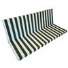 Olibò Set cuscini dondolo Olibò Riga verde - 2 cuscini 135x50x6 cm