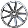 Puleggia motore compressore 350mm in alluminio per uso di ricambio