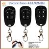 Telecomando radiocomando per cancello universale 4 tasti x FAAC TM2 433DS 433MH