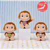 SEGA Curious George Peluche Foodie Edizione 2025 Set da 3 Raro, Da Giappone