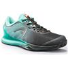 HEAD Scarpe da Uomo Sprint PRO 3.0 Clay, Tennis, Nero/alzavola, 48.5 EU