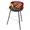 Amig - Barbecue a carbone - 57 x 54 x 84 cm - Nero - Realizzata in Acciaio - Giardino e patio - per terrazza e balcone con dimensioni adatte a spazi ridotti, uso pratico. Mod. FENIX