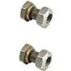 cyclingcolors 2x asse del cavalletto moto scooter ciclomotore compatibile con solex 3800