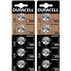 Duracell 10x Duracell CR2025 3V Batterie Pila a Bottone al Litio Coin Cell DL2025 ECR2025
