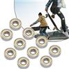 Cuscinetti Skate Elettrico Auto Roller Scooter Argento Skateboard Ruota 10g