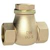 RIEGLER RK12RG - Valvola di non ritorno, DN 25, ottone, G 1, PN max. 12 Bar