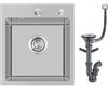 Lavello Da Cucina in Acciaio Inox 304, 35 X 40 Cm, Piccolo, Con Foro per Rubinet