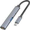 No Docking Station per Laptop USB C, Hub 3 nel 1 di Tipo C, con USB 2.0, PD 873797