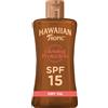 Hawaiian Tropic | Glowing Protection Olio Secco Spray SPF 15, Protezione UVA + U