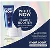 Mentadent White Now Beauty Booster, Formato 30 ml, Kit Gel Cosmetico Sbiancante