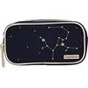 Depesche 10861-033 - Trousse per cosmetici, modello TopModel, blu scuro con immagine della stella Sagittarius (grembiule), dimensioni ca. 19 x 10 x 5,5 cm, per riporre cosmetici e cosmetici