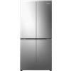 Hisense RQ5P470SEIE frigorifero side-by-side Libera installazione 499 L E Acciai