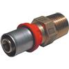 TIEMM RACCORDO PRESS DIRITTO MASCHIO PER MULTISTRATO 1/2 x 20 x 2,5