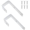 LT Easiyl 2 Ganci Per Scale Da Letto Ganci A J Con Rivestimento In PVC Ganci In