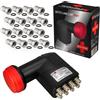 Opticum | LNB Monoblocco | 0,1Db | LNC Direkt 2 Sat Astra 19,2° Hotbird 13° | F