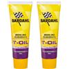 Bardahl T-OIL EP 80W90 OLIO Cambio Lubrificante Trasmissioni Moto Scooter 250ml