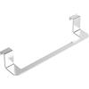 TATAY Portasciugamani Flat Alluminio Cuscinetti Protettivi per i Mobili | Portasciugamani Bagno | Misure 40x7x9,2 cm | Installazione Senza Fori | Design Moderno Funzionale | Design Moderno, Cromato